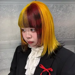 カラー Kurumi Nakayamaのヘアスタイル