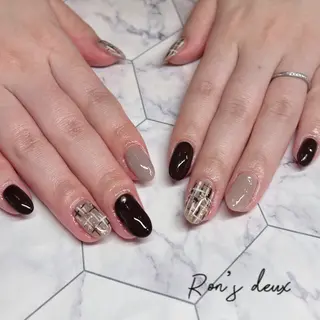 ネイル Ron's nail 笹岡のネイルデザイン