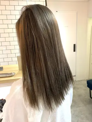 カラー ハルカ ・のヘアスタイル