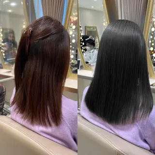 セミロング カラー パーマ ヘアアレンジ メンズ キッズ ネイル マツエク・マツパ アイブロウ 【乾かすだけの感動】 松田創太のヘアスタイル
