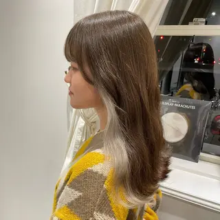 カラー 山辺成美 /モデルさん募集のヘアスタイル