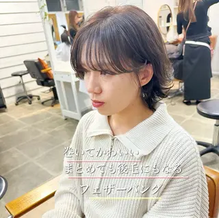 ミディアム カラー newline銀座所属・銀座ショート/ 大人ショート/金子涼のヘアスタイル