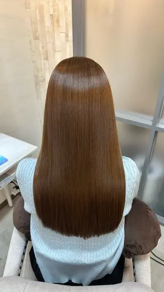 ロング 🖤ほのか/ツヤ髪 /髪質改善/縮毛矯正のヘアスタイル