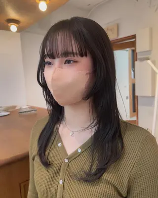 カラー aiko【艶カラー ・ミニモ年内で終了】のヘアスタイル