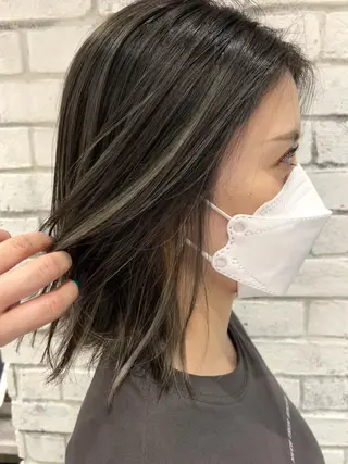 ミディアム カラー 🌿ニュアンス/髪質 改善🌿Fukudaのヘアスタイル