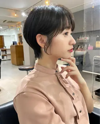 ショート 平 一裕のヘアスタイル