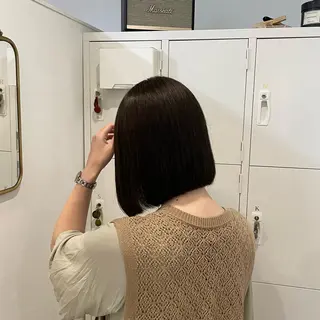 ショート canon/レイヤー /透明感カラーのヘアスタイル