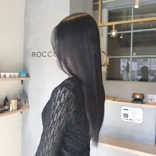ロング カラー ROCCO ひなこのヘアスタイル