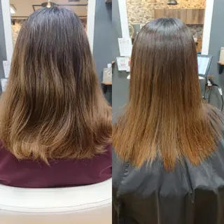 セミロング 岩崎 秀之のヘアスタイル