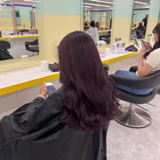 ロング カラー ヘアアレンジ 🎀Girly艶髪カ ラー🎀Harukaのヘアスタイル