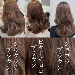 ロング メンズ 艶感ミルクティー🤍 色落ち綺麗🤍ともやのヘアスタイル