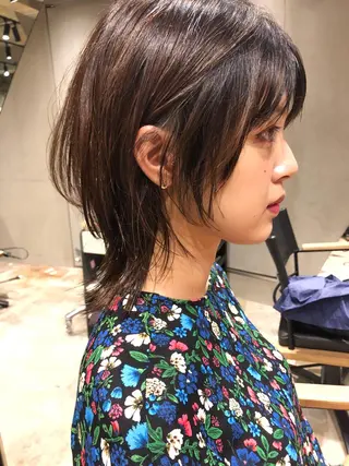 ショート 🌈圧倒的デザイン パーマ　関和希のヘアスタイル