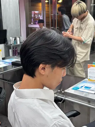 パーマ メンズ メンズ特化✨️ 韓国風パーマ🔥一八のヘアスタイル