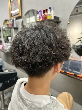 ミディアム パーマ メンズ ♦️髪の救世主♦️ ★YAMA★のヘアスタイル