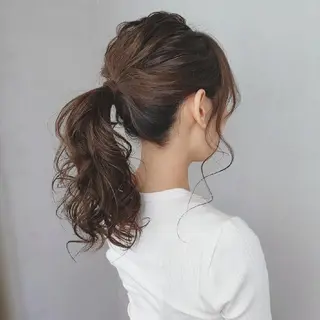 ミディアム ヘアアレンジ PRIVATE SALON EYES所属・EYES リアのマツエク・マツパデザイン