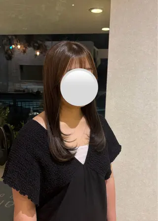 ロング Rudder 牛嶋のヘアスタイル