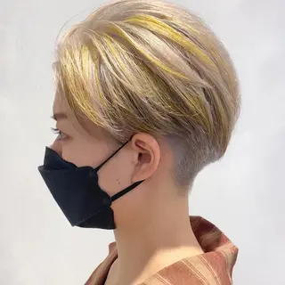 ショート カラー カラー系/カット特化 🟠オオタキマサシのヘアスタイル