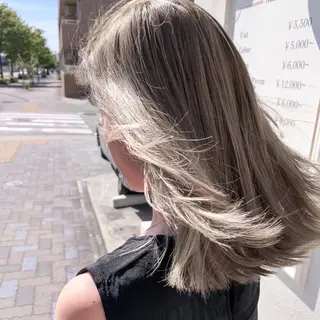 セミロング Ars hair &naiiのヘアスタイル
