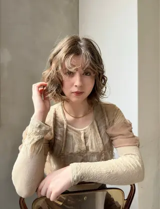 ショート カラー MAO SHIRATOのヘアスタイル