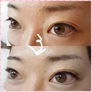 マツエク・マツパ 💡次世代LED -TIARA💡のマツエク・マツパデザイン