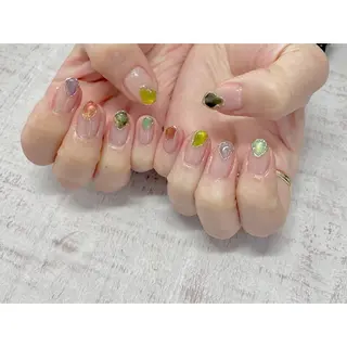 ネイル 𖡼 yumenoのネイルデザイン