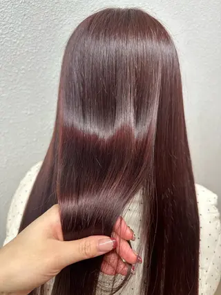 ロング 濱本 樹蘭のヘアスタイル