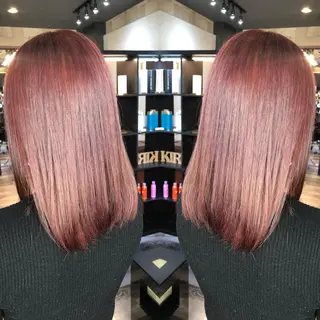 セミロング KIRA✩.*˚小川 仁美のヘアスタイル