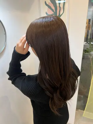 カラー 【YOKE】　西田 乃那のヘアスタイル