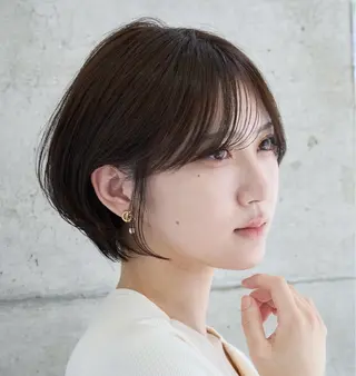 ショート 💎似合わせのプロ 💎透明感カラー杉原のヘアスタイル