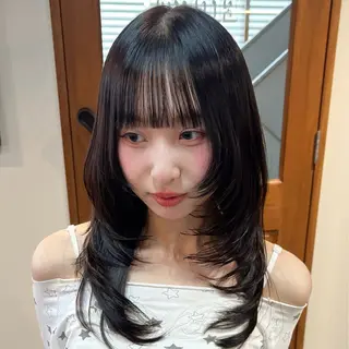 ミディアム EIGHT/ satone🩵のヘアスタイル
