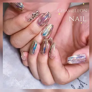 ネイル 《カメレオン》 西田美輝のヘアスタイル