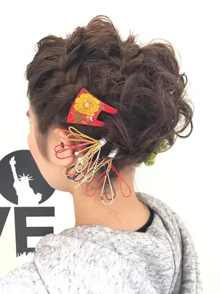 ミディアム ✂️小顔カット✂️ 山本有紀のヘアスタイル