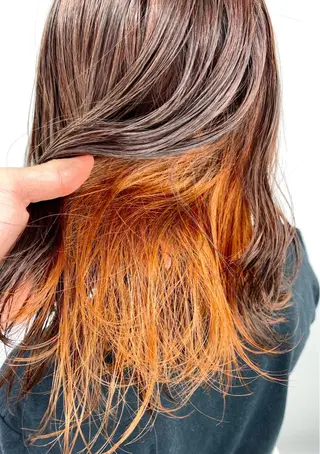 ミディアム カラー 大橋 拓巳のヘアスタイル