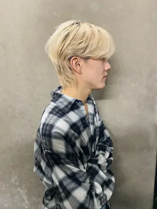 ショート カラー 7Bridge所属・ハッシュカット 小西貫太のヘアスタイル