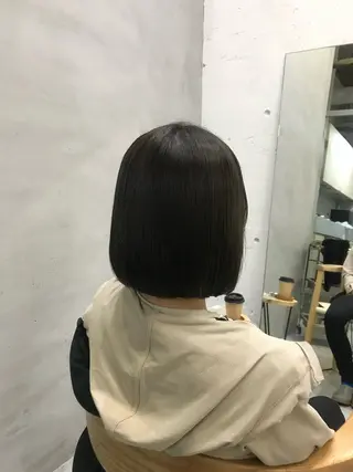 ミディアム muku所属・レディースカット モデル/ayunaのヘアスタイル