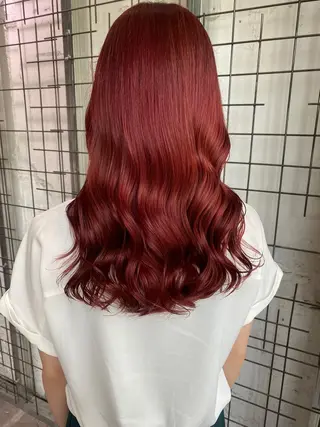 カラー AYANE 韓国ヘア /レイヤーカットのヘアスタイル