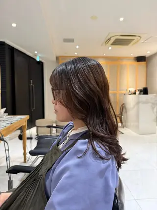 ロング ヘアアレンジ 艶カラー/縮毛矯正 🫧terukaのヘアスタイル
