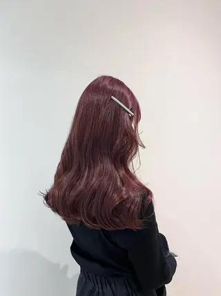 ロング RIKO👼🏻💓 韓国ガーリーのヘアスタイル