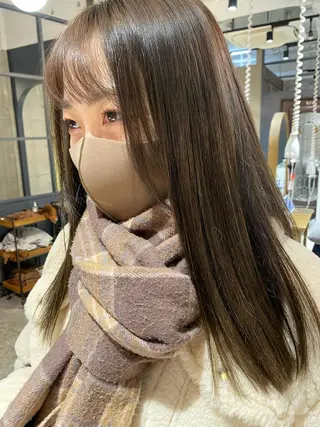 ロング カラー 透明感カラー 🩰asumiのヘアスタイル