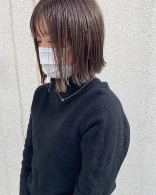 ショート カラー ﾊｲﾄｰﾝ/ｼｮｰﾄ 村上淳乃🐥のヘアスタイル