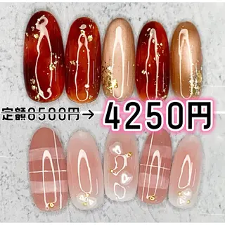 ネイル Milana （研修生メニュー）のネイルデザイン