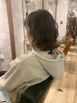 ショート カラー SALOWIN(サロウィン)広島並木通り所属・田村和範/似合わせ カラー/縮毛矯正のヘアスタイル