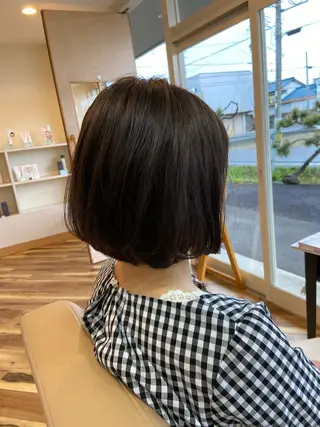 ショート カラー 岐阜茜部/髪質改善 平田ヒデカズのヘアスタイル