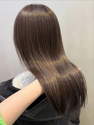 セミロング カラー 🫐寒色系カラー 🫐ヤマナカリリカのヘアスタイル