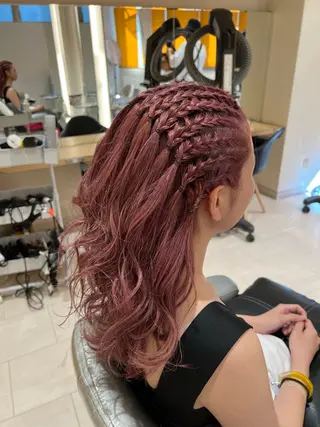 セミロング 久永 菫のヘアスタイル