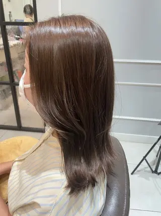 ミディアム カラー 🦖鶴岡香純🦖 産休中のヘアスタイル