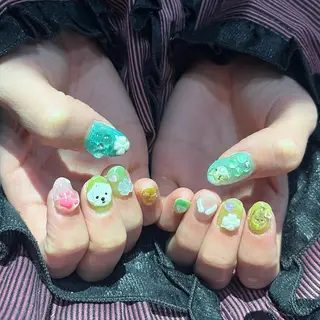 ネイル 小川 柚香のネイルデザイン