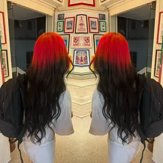 ロング カラー レイヤー/ボブ/ ミニボブ/AOIのヘアスタイル