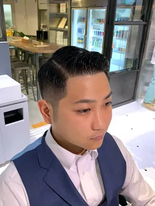 ショート メンズ FRANKS BARBER and BEER CLUB所属・メンズカット 大畑公平のヘアスタイル