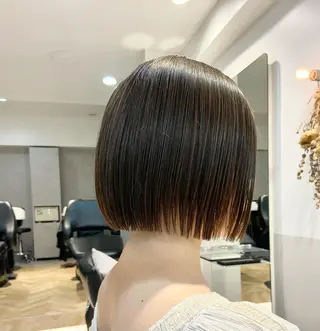 ミディアム あいこ/ハンサム ショート/日本橋🌷のヘアスタイル